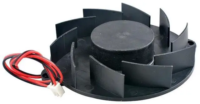 Alt view image 2 of 6 - ANCHAOPU 92mm Circular cooling fan DC12V 0.23A 2pin Cooling fan for induction cooker