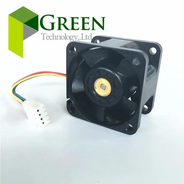 Alt view image 3 of 4 - Sanyo San Ace 40 4028 40MM 40X40X28MM Server Fan Big Wind Cooling Ffan 12V 0.49A 9GA0412P3J031 With 4pin