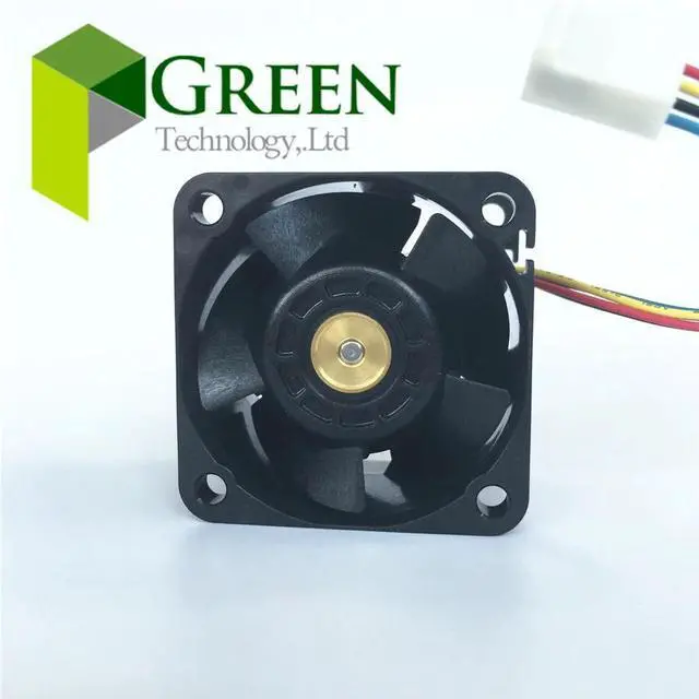 Alt view image 4 of 4 - Sanyo San Ace 40 4028 40MM 40X40X28MM Server Fan Big Wind Cooling Ffan 12V 0.49A 9GA0412P3J031 With 4pin