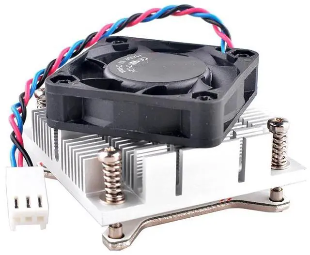 Alt view image 6 of 6 - EPN-41CES-V1-GP 4cm 40mm fan 40x40x10mm DC12V 3pin Micro cooling fan cooler for motherboard CPU
