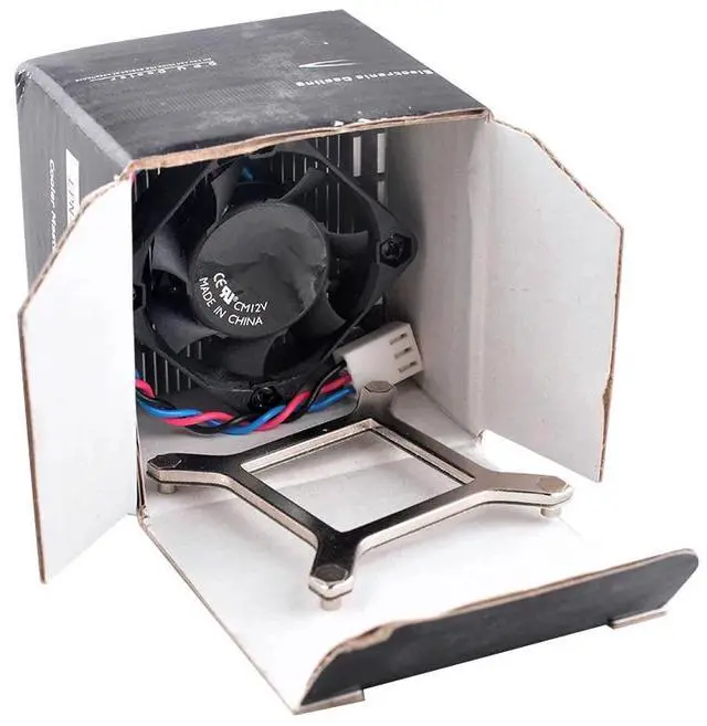 Alt view image 3 of 6 - EPN-41CES-V1-GP 4cm 40mm fan 40x40x10mm DC12V 3pin Micro cooling fan cooler for motherboard CPU