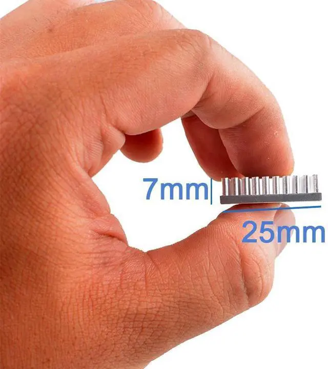 Alt view image 4 of 6 - MFB25B-12 2.5cm 25mm fan 25x25x7mm DC12V 0.03A Quiet micro cooler cooling fan heat sink for motherboard