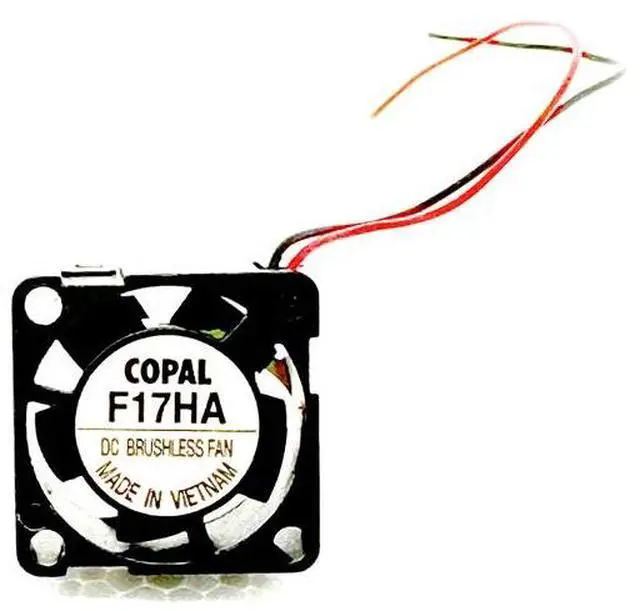 Alt view image 5 of 6 - Nidec 1708 F17HA 1.7CM 17x17x8MM Mini Cooling fan 5V 0.3W 14800RPM Hydraulic Bearing Smallest Fan 2wires