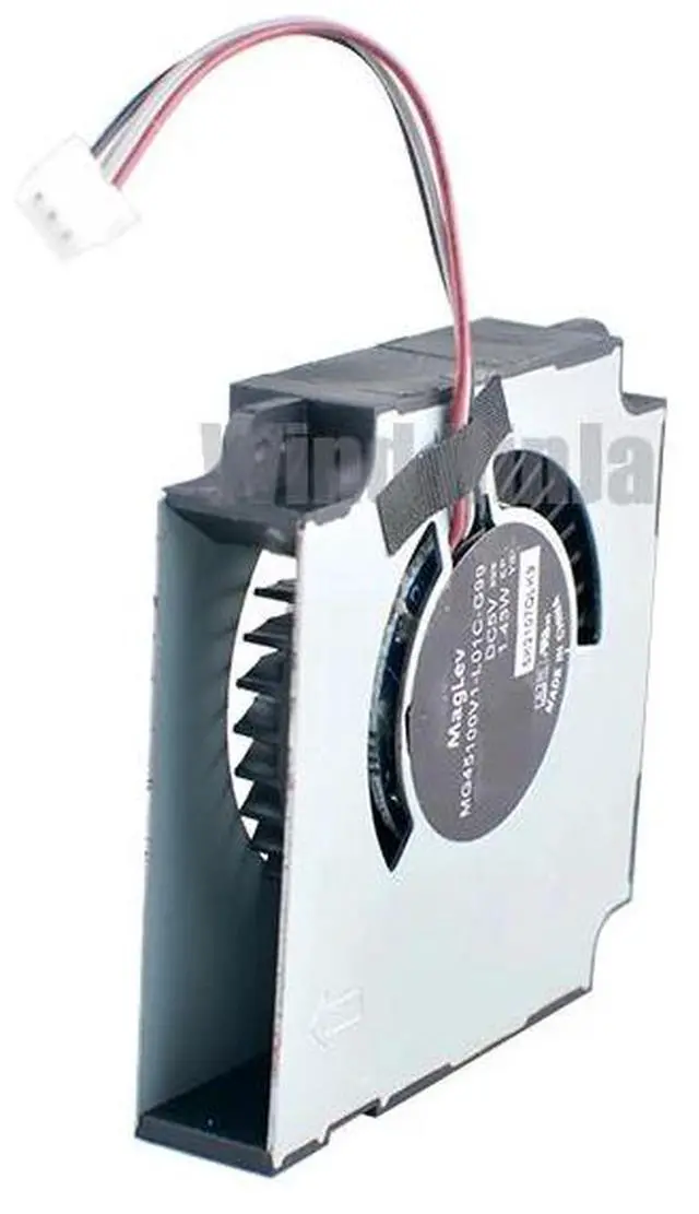Alt view image 3 of 6 - MG45100V1-L01C-G99 45mm Blower Fan 4.5cm X 45x45x10mm DC5V 1.43W 3-Pin Centrifugal Cooling Fan for Projector