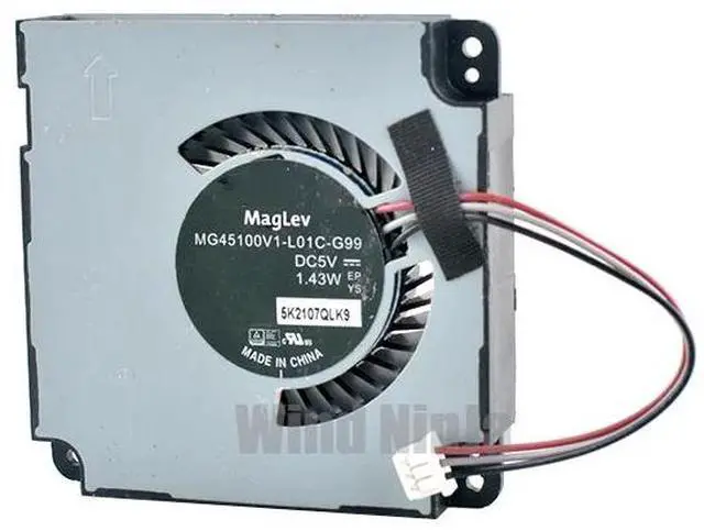 Alt view image 6 of 6 - MG45100V1-L01C-G99 45mm Blower Fan 4.5cm X 45x45x10mm DC5V 1.43W 3-Pin Centrifugal Cooling Fan for Projector