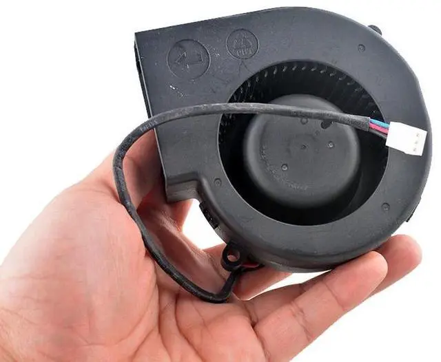 Alt view image 5 of 6 - BFB1012M 97x94x33mm 97mm Centrifugal Blower Fan DC12V 0.66A 3-Pin Double Ball Bearing Cooling Fan for Server Cabinets