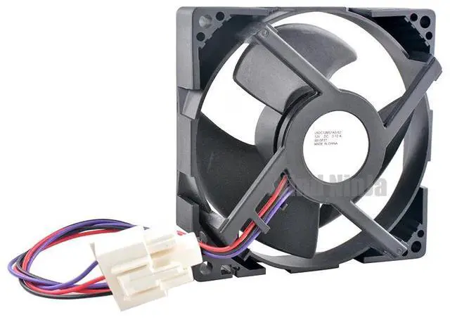 Alt view image 2 of 6 - 92mm Cooling Fan U92C12MS7BA3-52 9.2cm DC12V 0.10A Household Refrigerator & Freezer Fan for Appliance