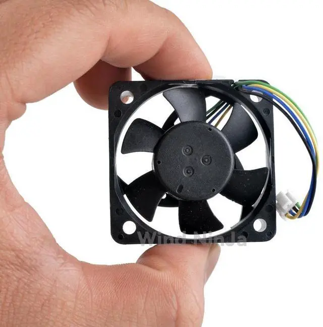Alt view image 5 of 6 - DFS1401055G0T AM01 4cm 40mm fan 40x40x10mm DC5V 0.30A 4pin Cooling fan suitable for N5105 V3 motherboard