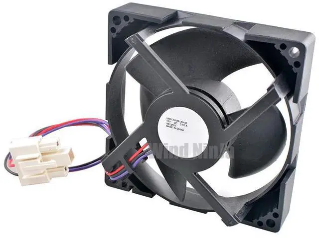 Alt view image 4 of 6 - 92mm Cooling Fan U92C12MS7BA3-52 9.2cm DC12V 0.10A Household Refrigerator & Freezer Fan for Appliance