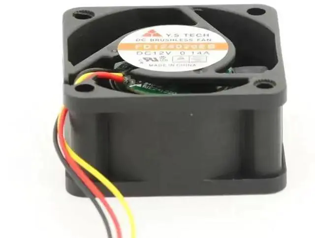 Main image of 3pin Mute FD124020EB Cooling Fan 40x40x20mm For Y.S Tech 12VDC 0.12A