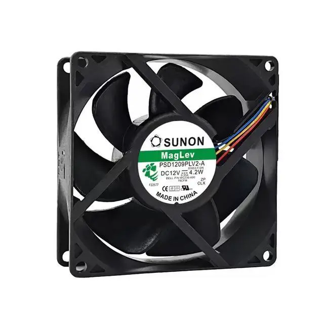 Alt view image 2 of 4 - Original For SUNON PSD1209PLV2-A DC 12V 4.2W 92mm 9225 Cooling Fan 92x92x25mm 4-Pin PWM Quiet Cooler for Dell Case Server