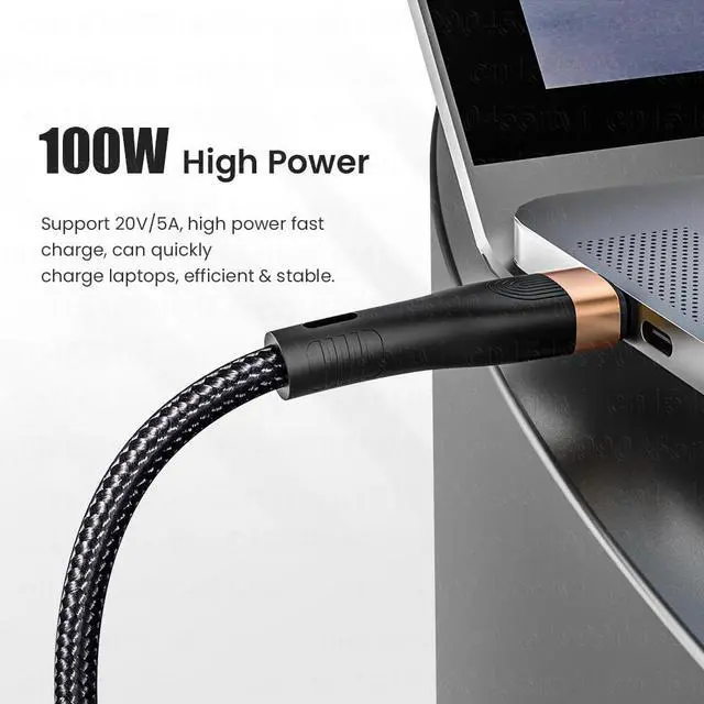 Alt view image 4 of 6 - 3 in 1 PD USB C Cable for iPhone 14 13 12 QC4.0/3.0 100W 5A Fast Charging Micro USB Type C Cable for Macbook Pro Samsung Xiaomi 1.5M (Green 3in1)