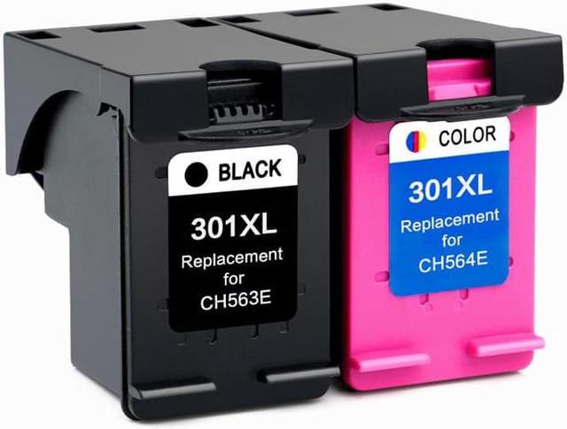 affjedring Uenighed kalv 301 XL Compatible Ink Cartridge Set Replacement for HP301 for DeskJet 1050  2050 3050 2150 3150 1010 1510 2540 Printer Color:(1 Bk 1 Tri-color) Ink  Cartridges (Aftermarket) - Newegg.com