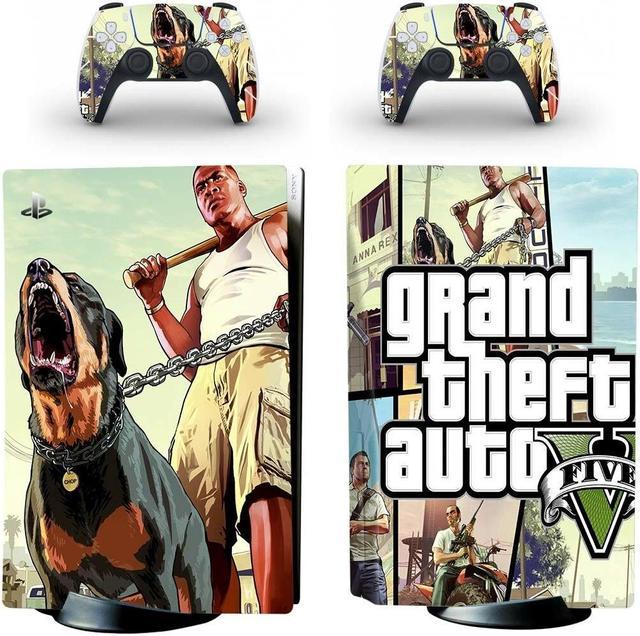 Grand Theft Auto V GTA 5 PS5 Standard Disc Skin Sticker Decal