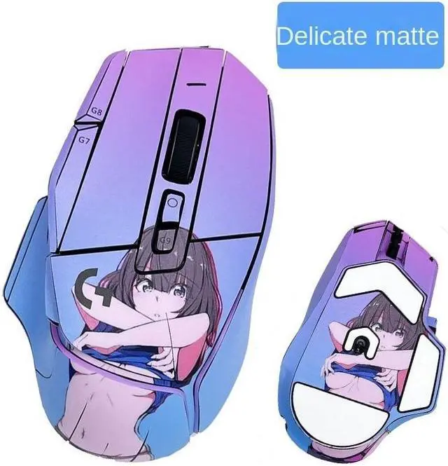 Main image of For Logitech G502 X PLUS wireless/wired mouse special sticker matte protection custom all-inclusive film replacement accessories(G502X wireless)(G502 X 01)