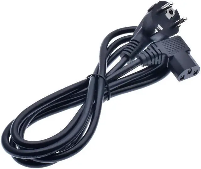 Main image of Power Cord CEE7/7 Male Plug to IEC320-C13 Female Right Angled Power Adapter Cable For Wall Mount TV(Right Angled 2.5M)