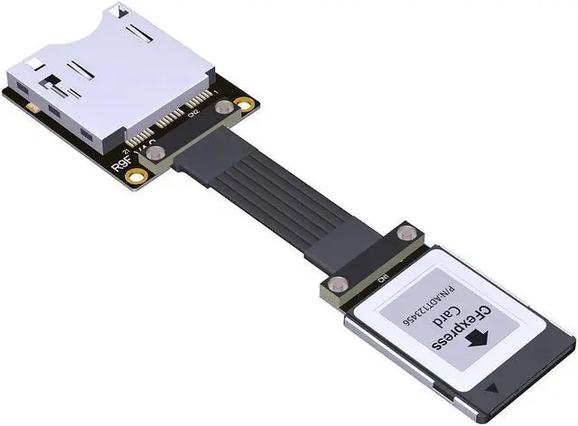 Main image of PCIe 4.0 Gen4x2 CFexpress Extension Cable Type B High-Speed PCI-e 4.0 CFexpress B SSD Memory Storage Cards Adapter Cord R99SF(25cm)