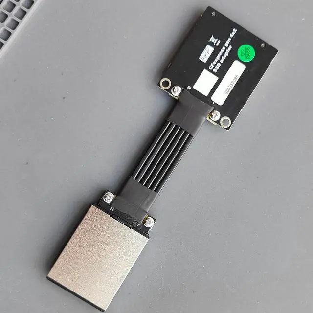 Alt view image 4 of 5 - PCIe 4.0 Gen4x2 CFexpress Extension Cable Type B High-Speed PCI-e 4.0 CFexpress B SSD Memory Storage Cards Adapter Cord R99SF(25cm)