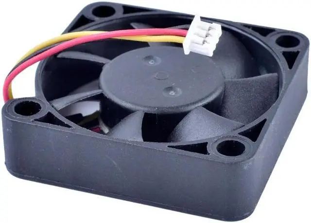 Alt view image 3 of 4 - AD0412LB-G73 4cm 40mm fan 40x40x10mm DC12V 0.08A 3lines 3pin Dual Ball Bearings Quiet Cooling Fan for Micro Devices