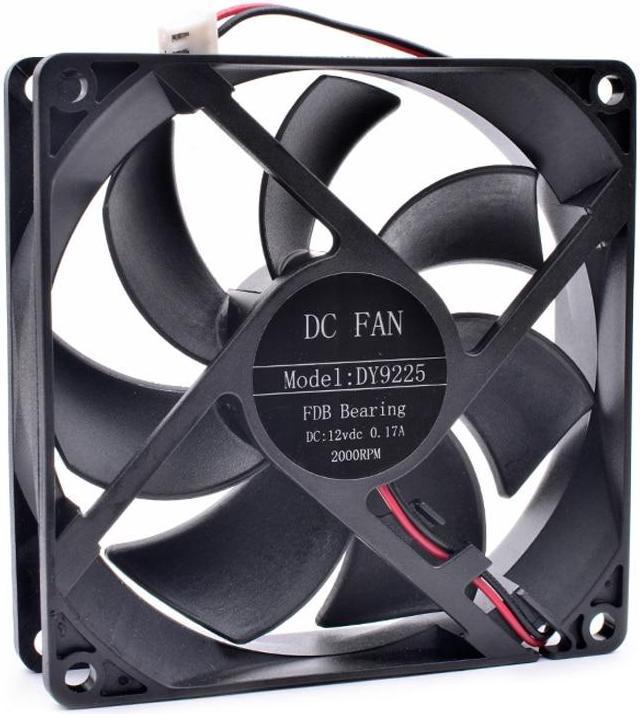 DY9225 9.2cm 92mm fan 92x92x25mm DC12V 0.17A 2000rpm FDB Bearings Cooling  Fans for Chassis Power Supplies