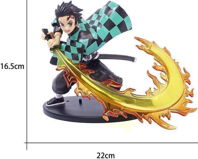 VIP Anime 16CM Demon Slayer Kimetsu no Yaiba figure Kamado Tanjirou Action  Figure Agatsuma Zenitsu Nezuko Warrior PVC Model Toys