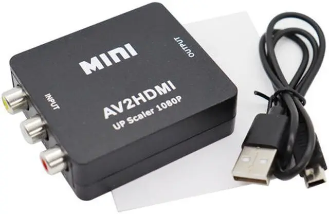 Main image of AV To HDMI Converter AV To HDMI Video Adapter Monitoring Set Top Box To TV High Definition Adapter
