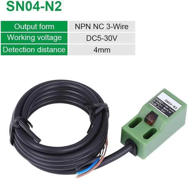 Main image of 1Pc Metal detection sensor SN04-N Proximity switch for metal inspection SN04-N2 SN04-P SN04-P2 SN04-Y1 Y2 D1 D2 NPN PNP NC NO(SN04-N2)