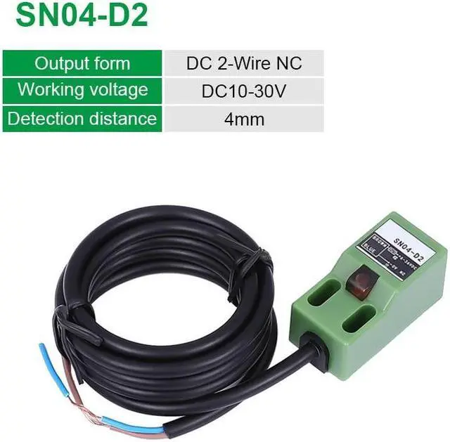 Main image of 1Pc Metal detection sensor SN04-N Proximity switch for metal inspection SN04-N2 SN04-P SN04-P2 SN04-Y1 Y2 D1 D2 NPN PNP NC NO(SN04-D2)