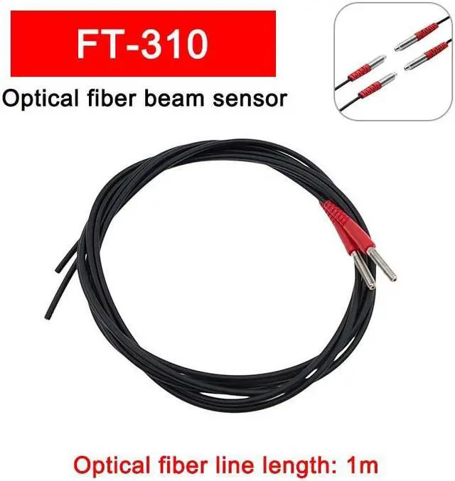 Main image of 1m Optical Fiber Reflection Sensor M3 M4 M6 Optical Fiber Beam Sensor Switch(FT-310)