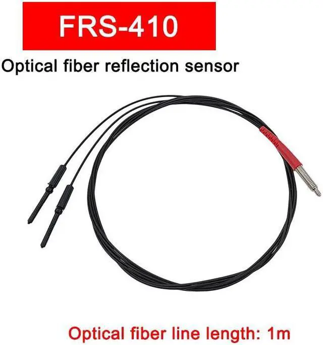 Main image of 1m Optical Fiber Reflection Sensor M3 M4 M6 Optical Fiber Beam Sensor Switch(FRS-410)