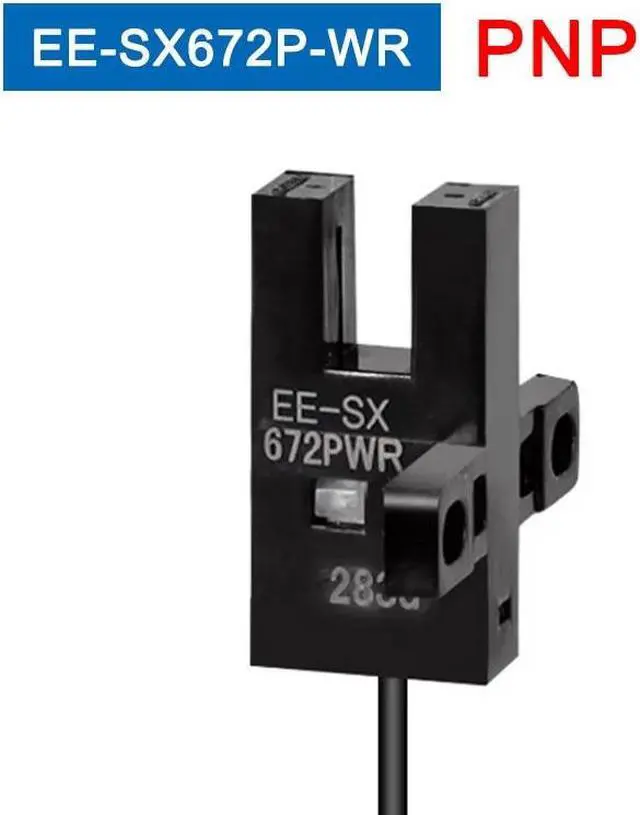Main image of Photoelectric Switch U-type Sensor Switch With 1m Cable EE-SX672-WR/671/670A/3/SX674P-WR Proximity Switch NPN PNP(EE-SX672P-WR)