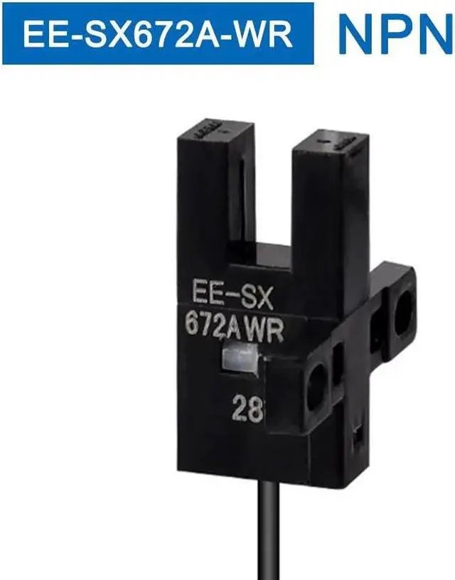 Main image of Photoelectric Switch U-type Sensor Switch With 1m Cable EE-SX672-WR/671/670A/3/SX674P-WR Proximity Switch NPN PNP(EE-SX672A-WR)