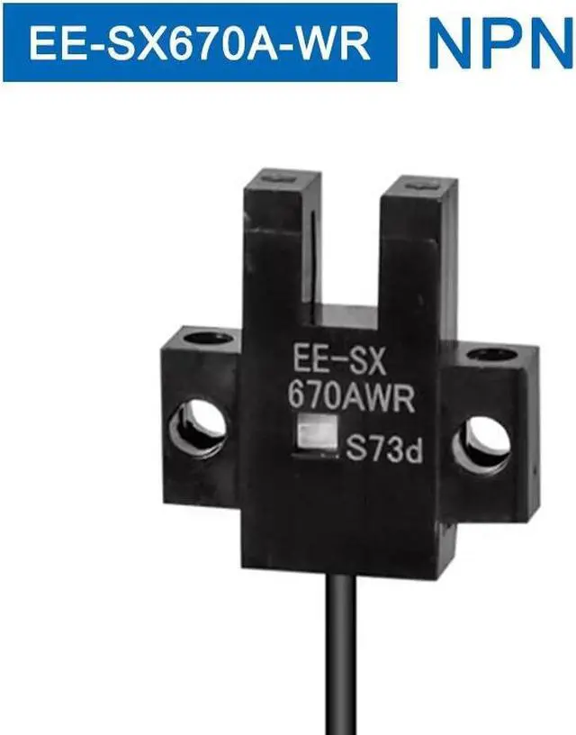 Main image of Photoelectric Switch U-type Sensor Switch With 1m Cable EE-SX672-WR/671/670A/3/SX674P-WR Proximity Switch NPN PNP(EE-SX670A-WR)