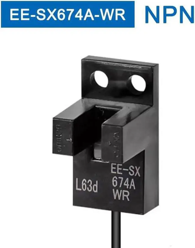 Main image of Photoelectric Switch U-type Sensor Switch With 1m Cable EE-SX672-WR/671/670A/3/SX674P-WR Proximity Switch NPN PNP(EE-SX674A-WR)