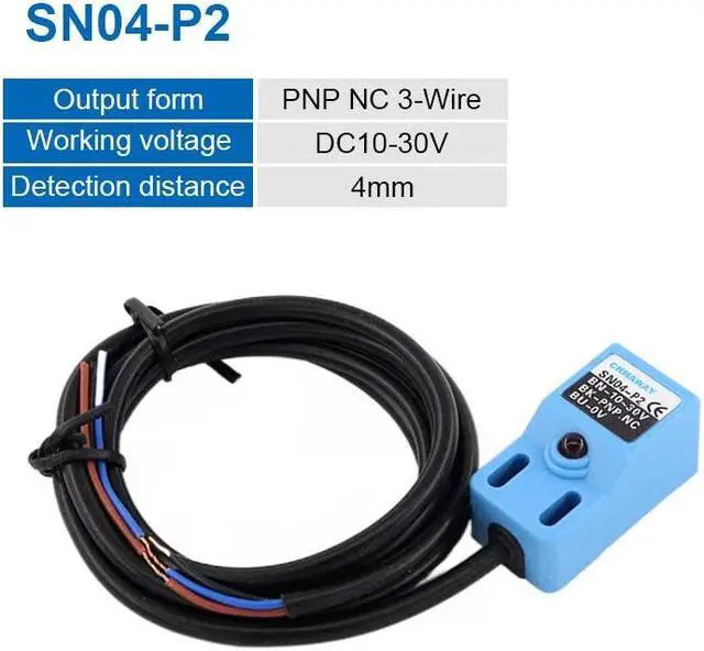 Main image of 1Pc SN04-N Metal detection sensor Proximity switch for metal inspection SN04-D1 D2 Y1 Y2 SN04-N2 SN04-P SN04-P2 NPN PNP NC NO(SN04 P2)