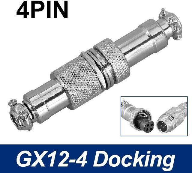 GX12 GX12-4 4Pin 12mm Aviation Male Female Connector Connector