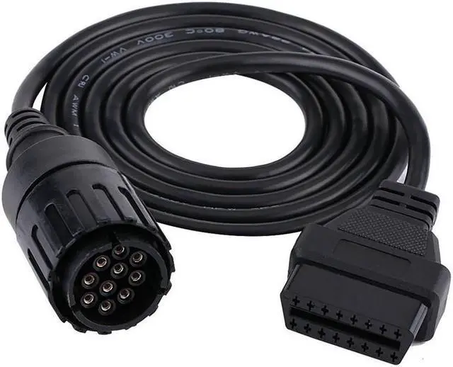 Main image of 10Pin To 16Pin OBD2 II For  ICOM D for Motorcycles(OBD2 CABLE 1PCS)