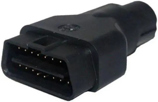 Main image of OBD1 round head 19 pin to OBD2 16 pin automotive computer diagnostic head OBDII detector interface connector(OBD MALE 1PCS)