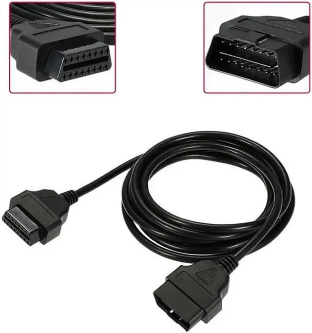 Main image of OBDII 16-Pin Extension Cable Connector OBD2 male to female extension line(OBDM TO F  1PCS)