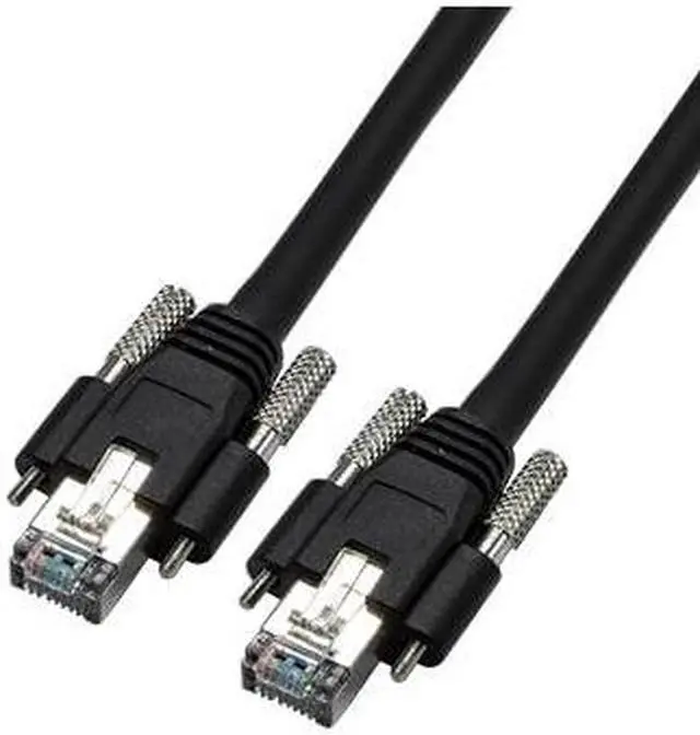 Main image of Industrial camera CCD gigabit network cable High flexible drag chain shield with screw fixed dynamic network cable(1M)(CCD CABLE 1PCS)