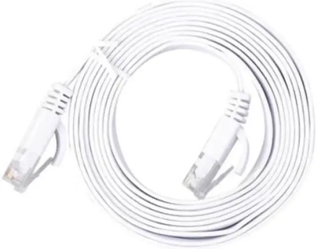 Main image of Category 6 Gigabit flat network cable CAT. 6 flat cable Home computer broadband connection router Category 6 flat cable(1M)(RJ45 CABLE 1PCS)
