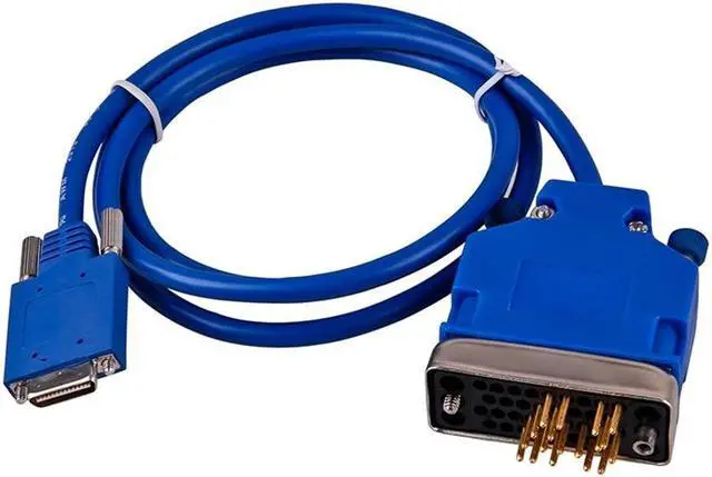 Main image of FC V35 cable V.26 cable is suitable for industrial control, measurement and control of routers, and industrial data cable(3M)(V.35M V2.6 1PCS)