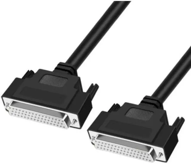 Main image of DB50 connection data cable, male to female, gold-plated head, oxygen free copper industrial control terminal board supporting ca(1.5M)(DB50 F TO F 5PCS)
