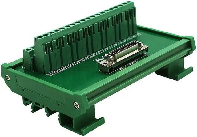 Main image of SCSI 36P relay terminal block, 36 core acquisition card adapter board, servo driver, CN type wiring board(36P CONN 1PCS)