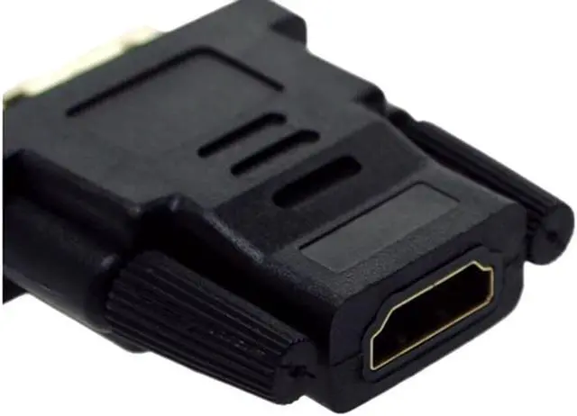 Alt view image 2 of 4 - Dvi-d Male (24+1 Pin) To Hdmi Female (19-pin) Hd Hdtv Monitor Display Adapter Video Adapter Suitable For Display Host#p30