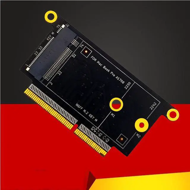 Main image of M2 SSD Adapter Card For Pro A1708 SSD Adapter For Macbook A1708 1708 NVM-e M.2 SSD to 2016 2017 Macbook Laptop