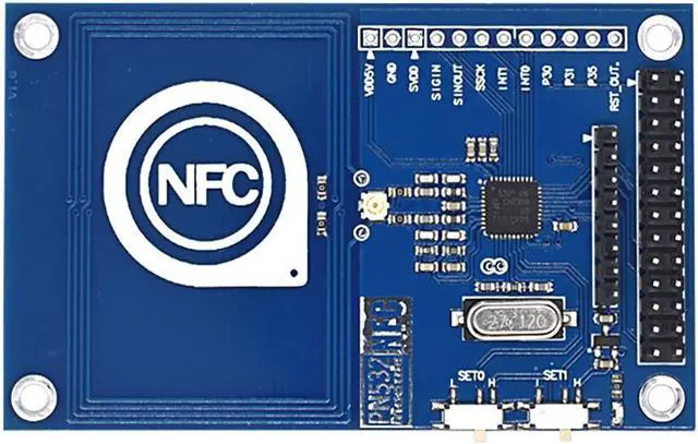Alt view image 4 of 5 - PN532 NFC Development Board RFID Card Reader Module 13.56MHz 3.3V for Arduino