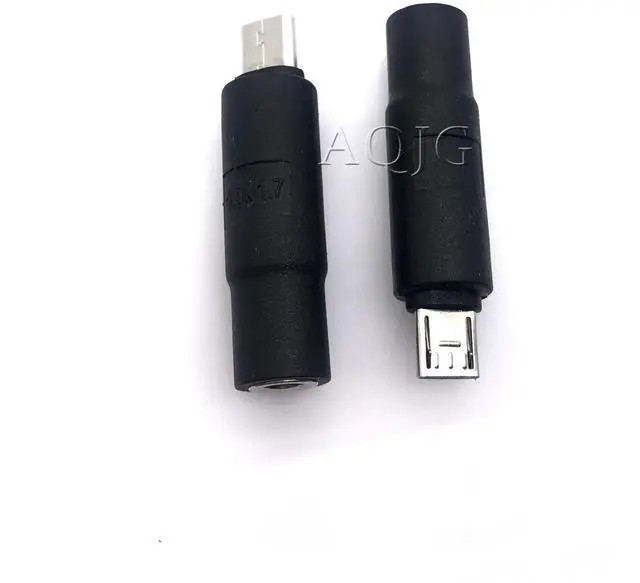 Alt view image 2 of 5 - 1PCS Micro USB / USB 2.0 Male to DC 3.5*1.35 / 4.0*1.7 mm Female Plug Jack Converter Laptop Adapter Connector