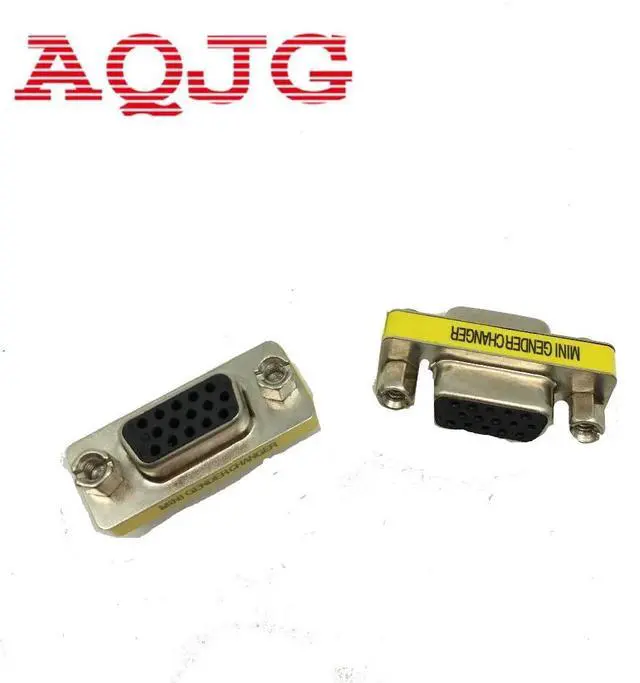 Alt view image 2 of 5 - Female to Female VGA HD15 Pin Gender Changer Convertor Adapter  Wholesale VGA Female Hight quanlity