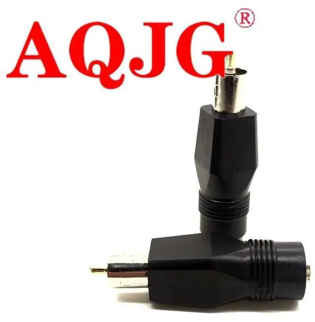 Alt view image 2 of 5 - DC 5.5*2.1 female to 2.5 male head AC Dc jack power Supply adapter   Laptap  For Apple 2.5mm adapter For dell For  Toshiba 4pin